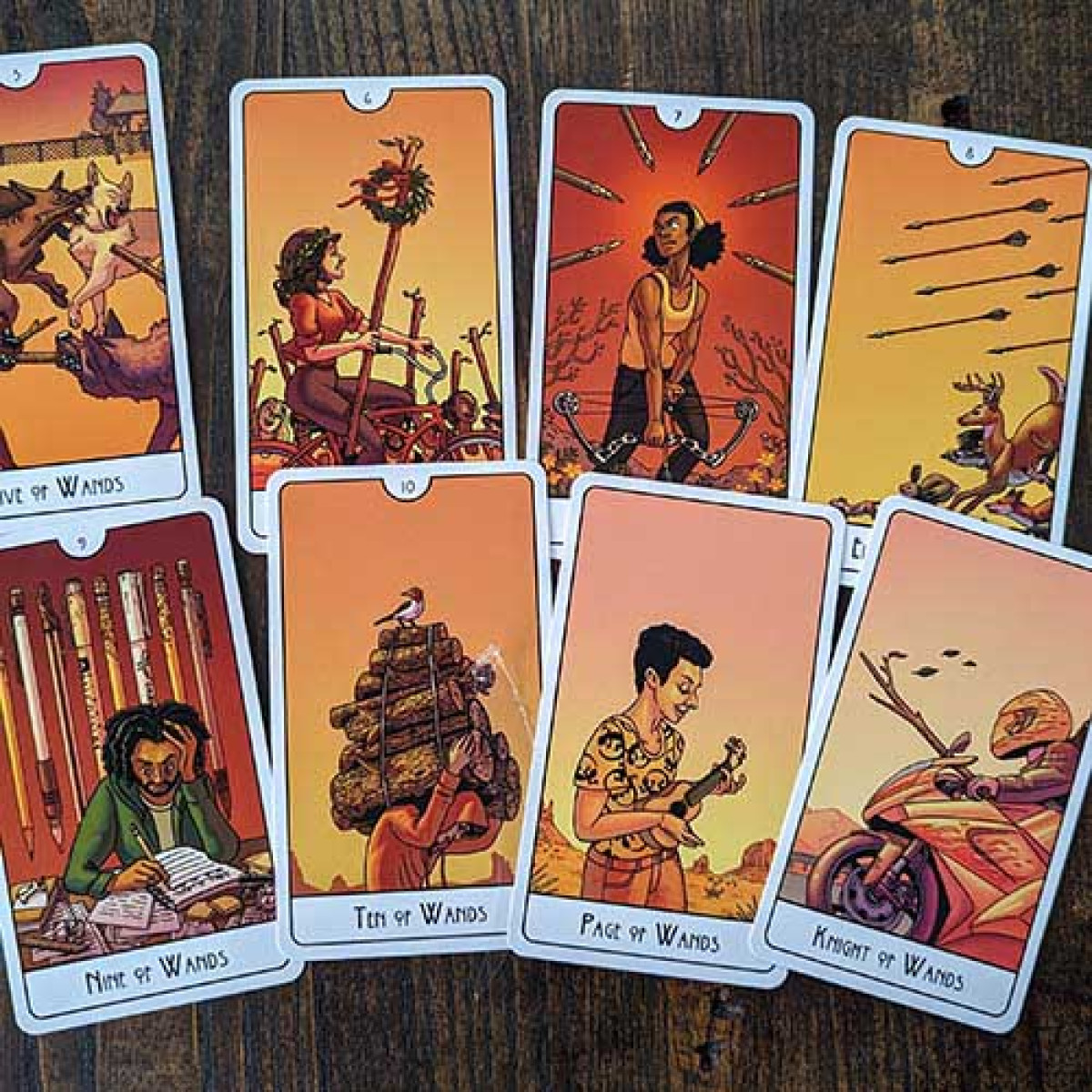 This Might Hurt Tarot Deck by Isabella Rotman